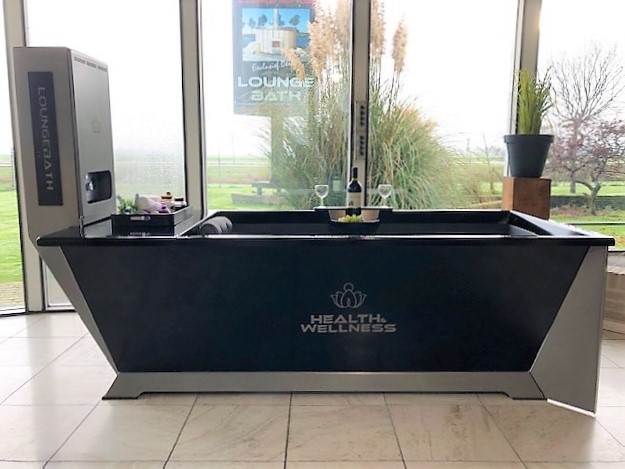 Lounge Bath Health & Wellness ligbad zwart